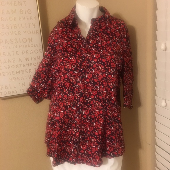 Button down blouse - Picture 2 of 3